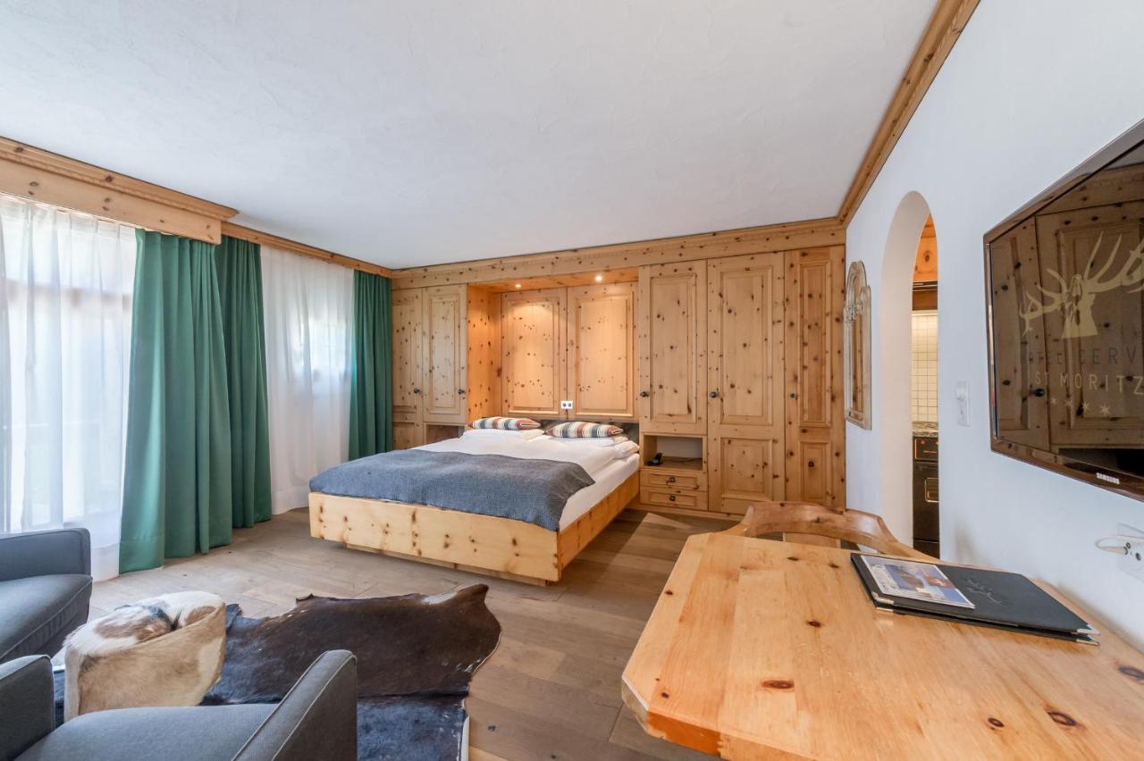 Boutique Hotel Cervus St. Moritz Exterior foto