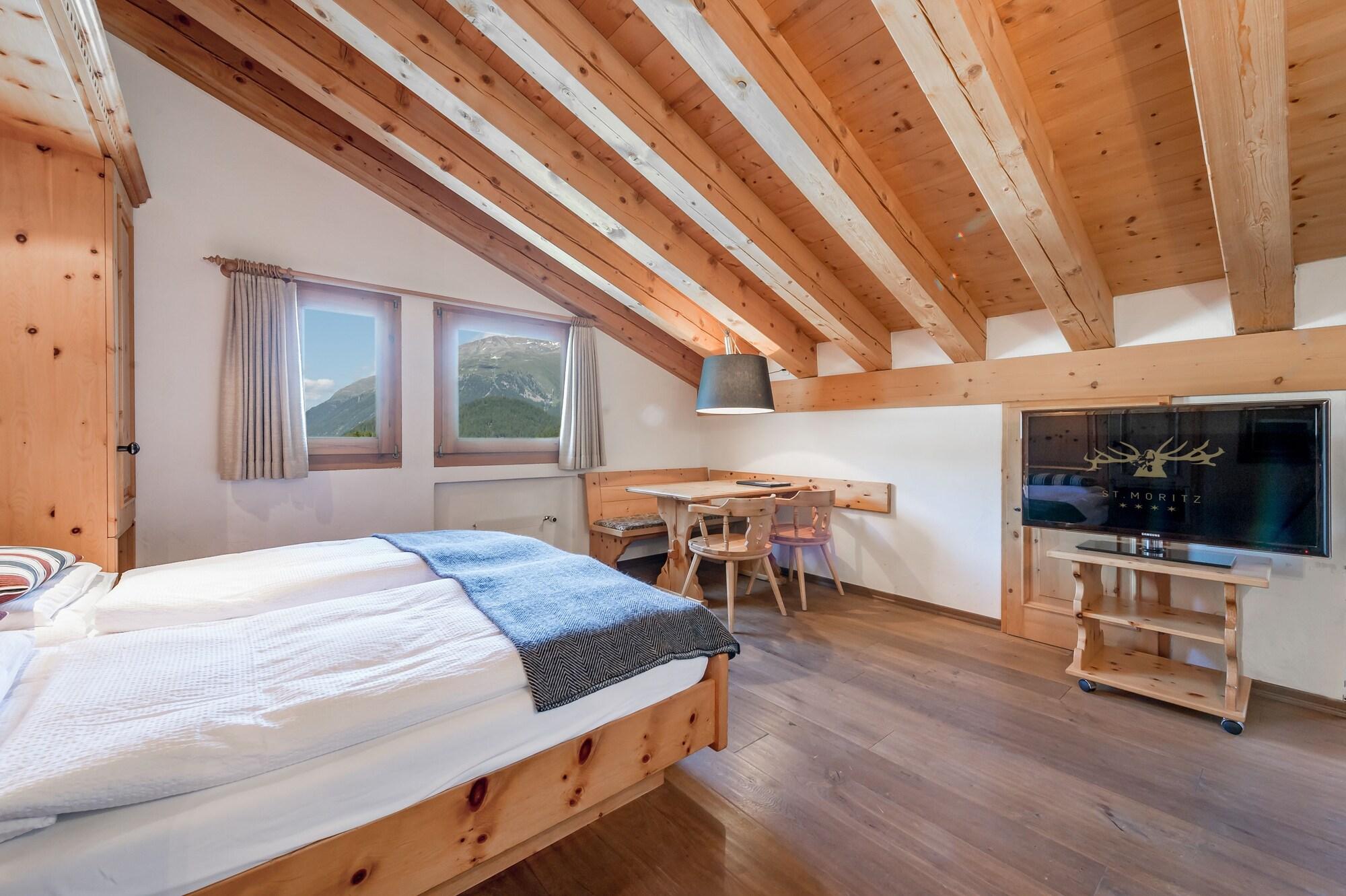 Boutique Hotel Cervus St. Moritz Exterior foto