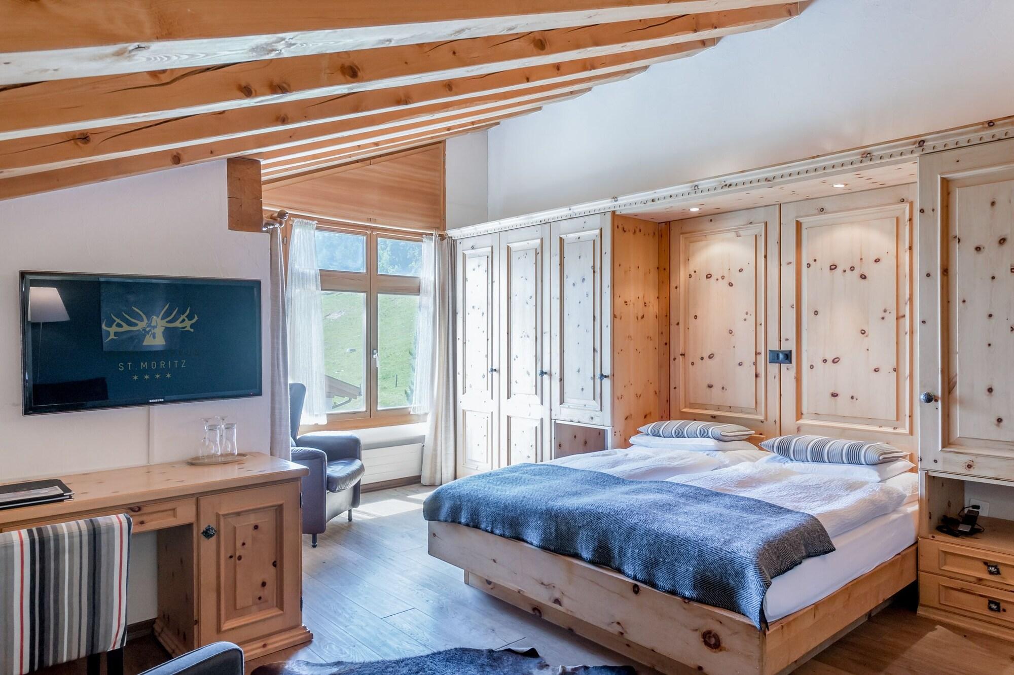 Boutique Hotel Cervus St. Moritz Exterior foto