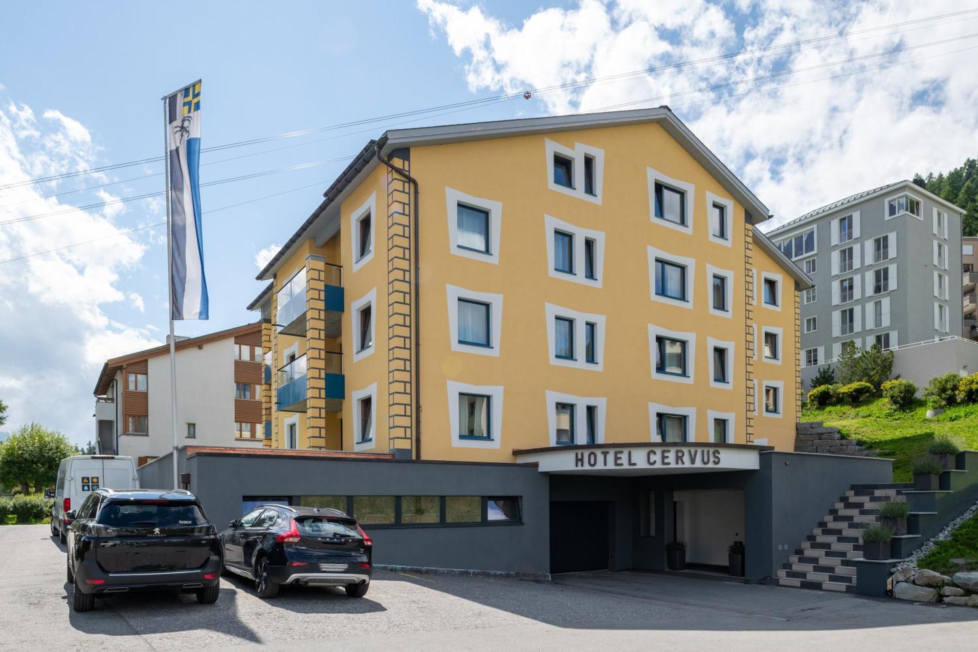 Boutique Hotel Cervus St. Moritz Exterior foto